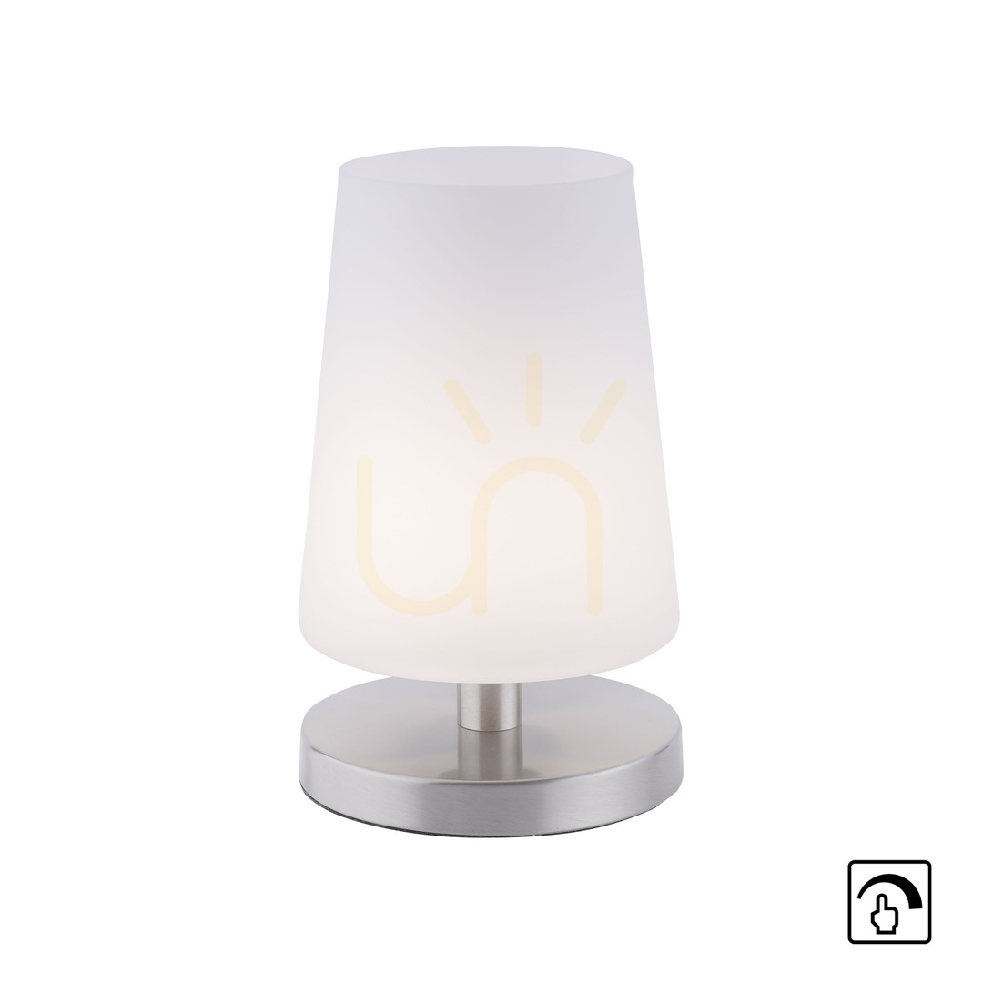 Pohled Stolní lampa SONJA 4146-55 Stříbrná 1xG9 Stolní lampa SONJA 4146-55 Stříbrná 1xG9