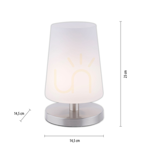 Stolní lampa SONJA 4146-55 Stříbrná 1xG9 7 Stolní lampa SONJA 4146-55 Stříbrná 1xG9 small 7