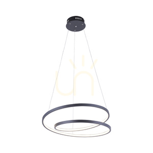 Závěsné svítidlo ROMAN 2472-18, černé, Ø 55 cm, LED 32 W, 2350 lm, 3000 K, stmívatelné Simply Dim small 6