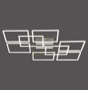 Plafond Q-INIGO 6015-55 Silver 8xLED 0 Plafond Q-INIGO 6015-55 Silver 8xLED small 0