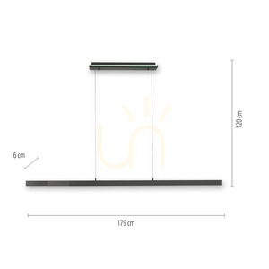 Q-ARIAN 2569-13 Antracitová závěsná lampa 4xLED 7 Q-ARIAN 2569-13 Antracitová závěsná lampa 4xLED small 7