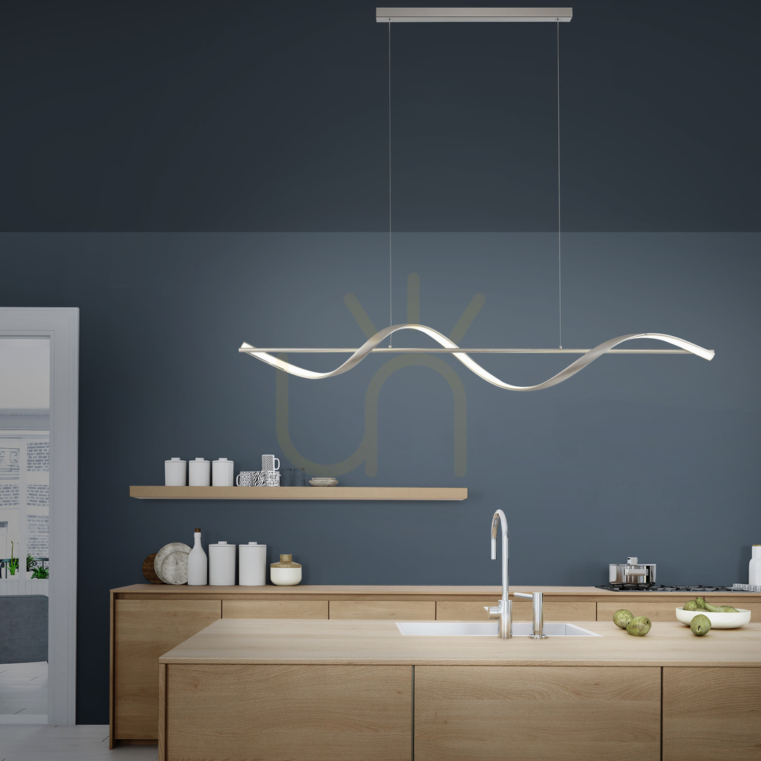 Náhled Závěsné svítidlo Q-SWING 2385-55 stříbrné 1xLED Závěsné svítidlo Q-SWING 2385-55 stříbrné 1xLED