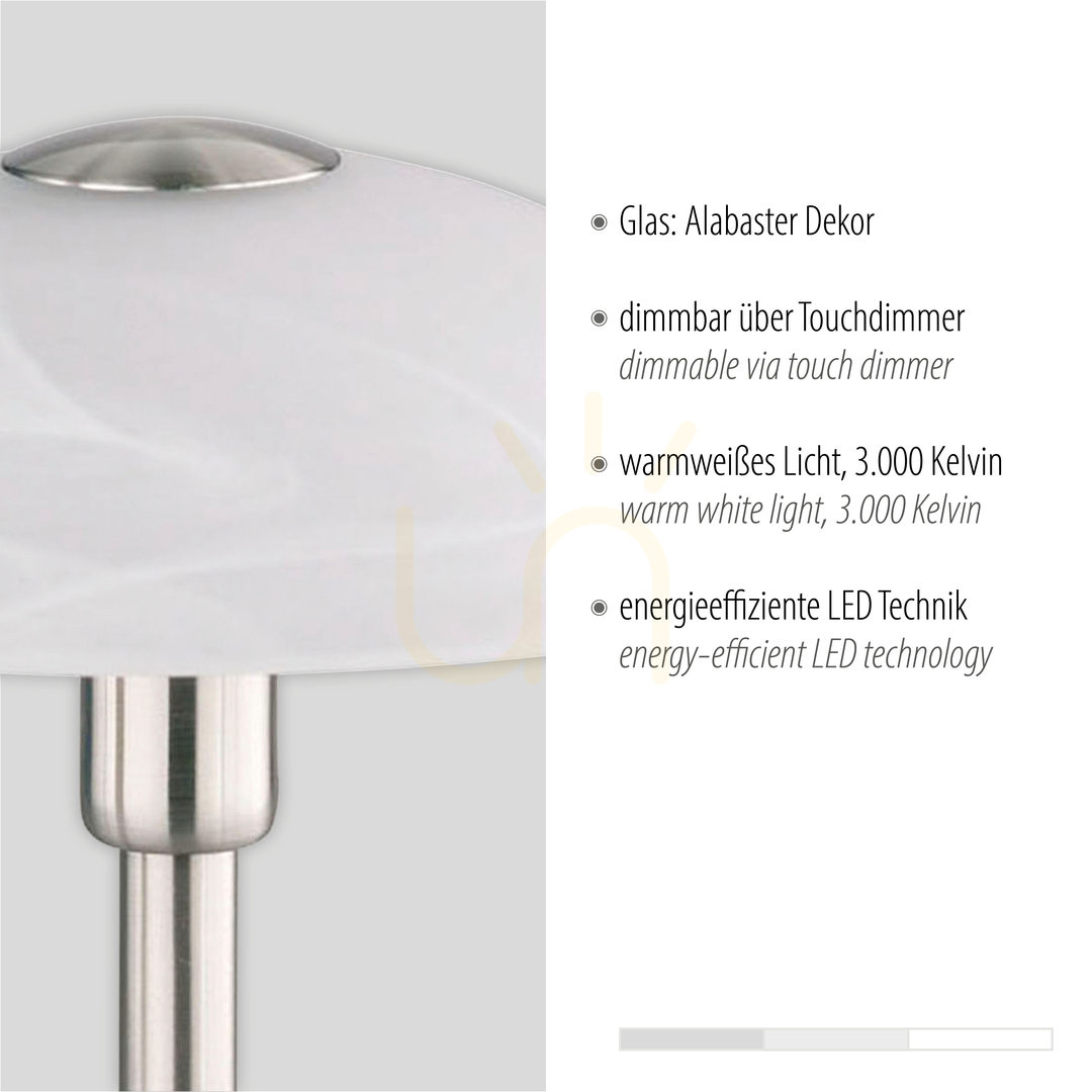 Zobrazit ENOVA Stolní lampa 4026-55 Stříbrná 1xG9 ENOVA Stolní lampa 4026-55 Stříbrná 1xG9
