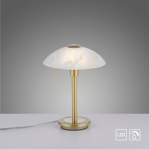 Stolní lampa ENOVA 4026-60 matná mosaz, dotykový stmívač, 1xG9 small 12