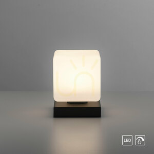 Stolní lampa DADOA 4036-13 Anthracite 1xLED small 10