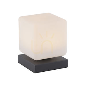 Stolní lampa DADOA 4036-13 Anthracite 1xLED small 6