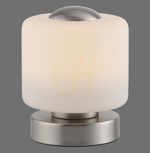 Kontrola Stolní lampa BOTA 4037-55 Silver 1xLED