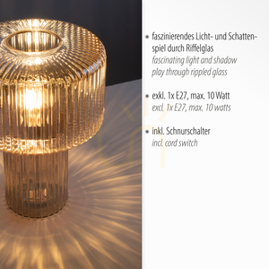 Stolní lampa FUNGUS 4092-27 Amber 1xE27 3 Stolní lampa FUNGUS 4092-27 Amber 1xE27 small 3
