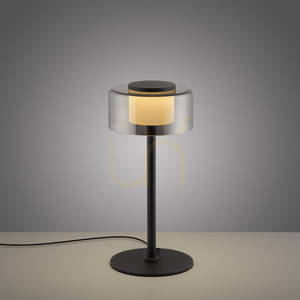 Stolní lampa RIKA 4110-18 černá 1xLED small 5