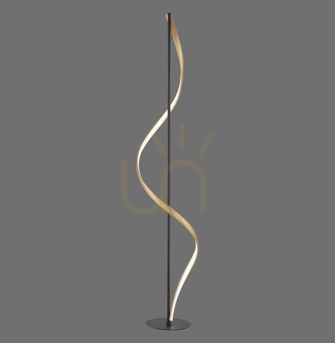 Kontrola Stojací lampa Q-SWING 438-13 antracit 1xLED