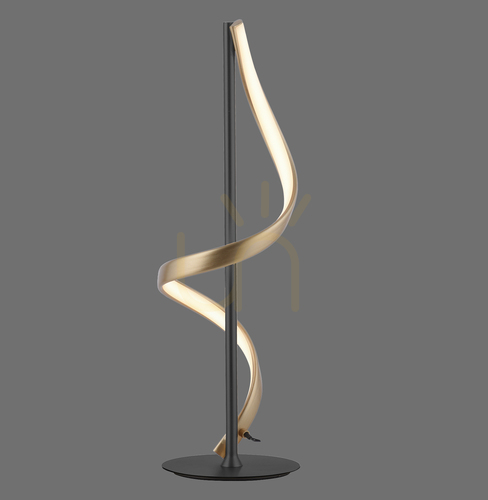 Kontrola Stolní lampa Q-SWING 4385-13 antracit 1xLED