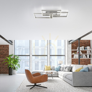 Plafond PAAN 6232-55 Silver 2xLED small 2