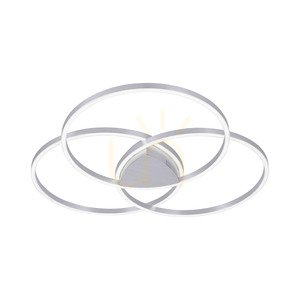 Q-KATE plafond 6579-95 Silver 3xLED 6 Q-KATE plafond 6579-95 Silver 3xLED small 6
