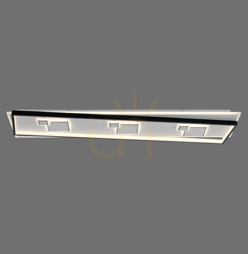 Kontrola Plafond MAILAK 6391-16 Black 8xLED