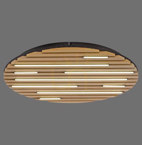 Kontrola Nástěnné svítidlo Q-AKUSTIK 6421-79 Wood 1xLED