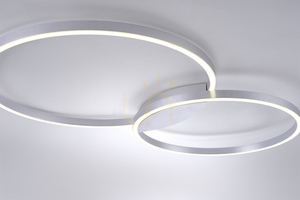 LED stropní svítidlo Paul Neuhaus Q-KATE 6589-95, ocelová barva, 96,4 cm, 42 W small 10