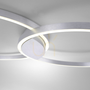 LED stropní svítidlo Paul Neuhaus Q-KATE 6589-95, ocelová barva, 96,4 cm, 42 W small 8