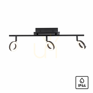 SILEDA plafond 6785-13 Black 3xLED 1 SILEDA plafond 6785-13 Black 3xLED small 1