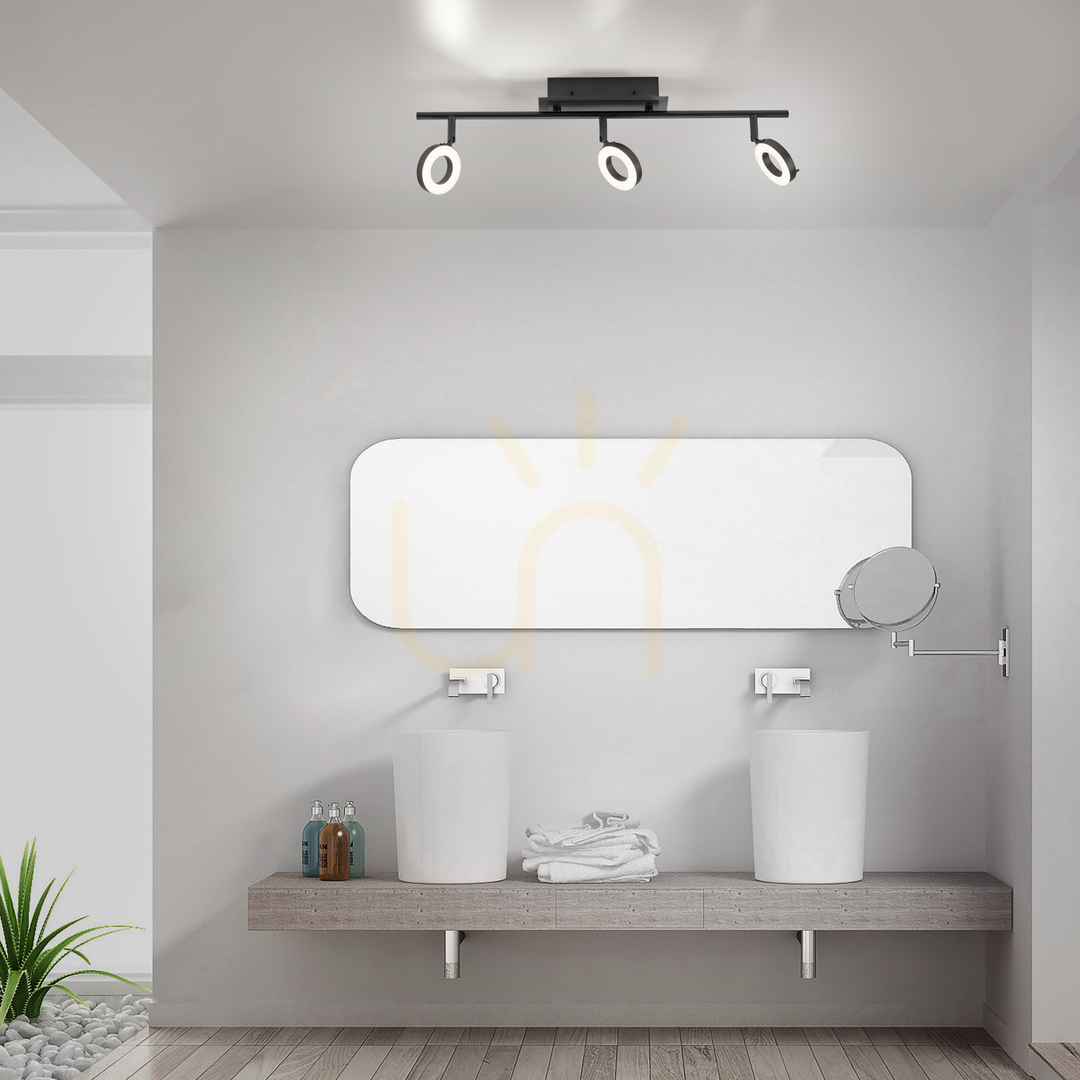 Náhled SILEDA plafond 6785-13 Black 3xLED SILEDA plafond 6785-13 Black 3xLED