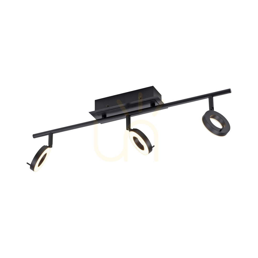 Pohled SILEDA plafond 6785-13 Black 3xLED SILEDA plafond 6785-13 Black 3xLED