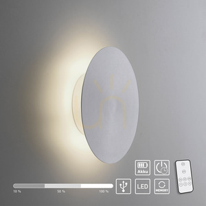 AKKU-PUNTUA nástěnné svítidlo 8152-95 Stříbrná 1xLED small 13
