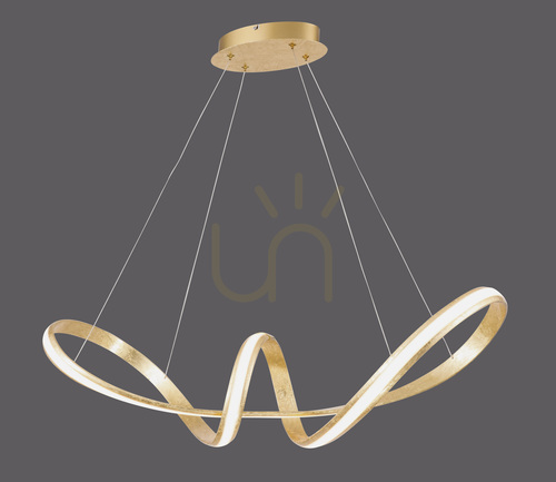 Kontrola Závěsné svítidlo MELINDA 8292-12 Gold 1xLED