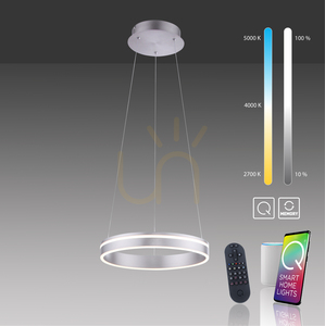 Závěsné svítidlo Q-VITO 8410-55 stříbrné 1xLED small 9