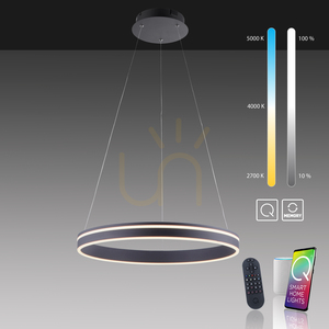 Q-VITO 8411-13 Anthracite 1xLED závěsné svítidlo small 9