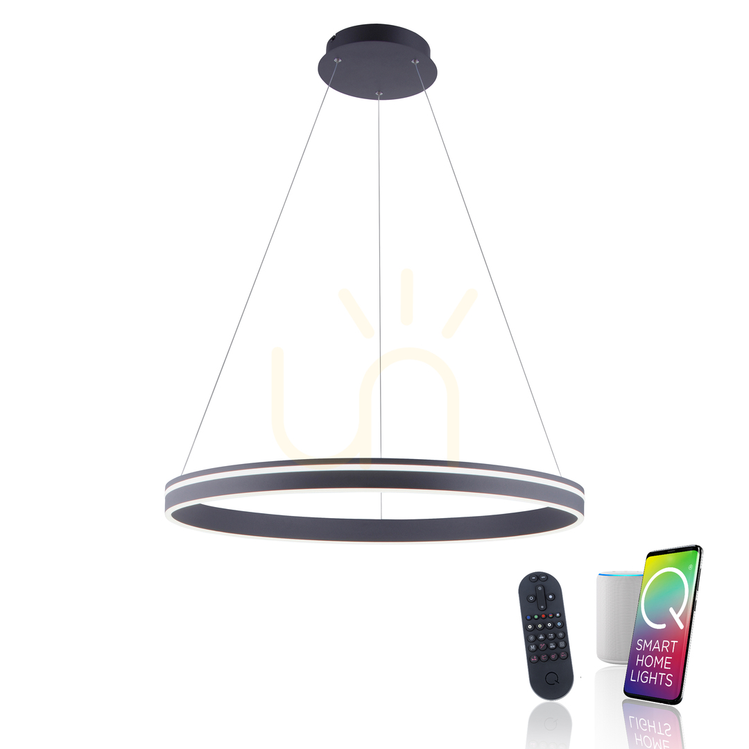 Pohled Q-VITO 8412-13 Anthracite 1xLED závěsné svítidlo Q-VITO 8412-13 Anthracite 1xLED závěsné svítidlo