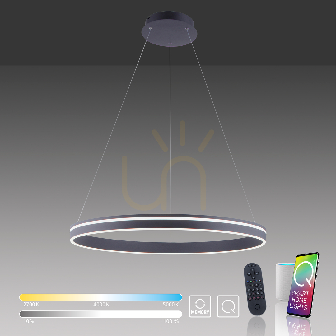 Kontrola Q-VITO 8412-13 Anthracite 1xLED závěsné svítidlo Q-VITO 8412-13 Anthracite 1xLED závěsné svítidlo