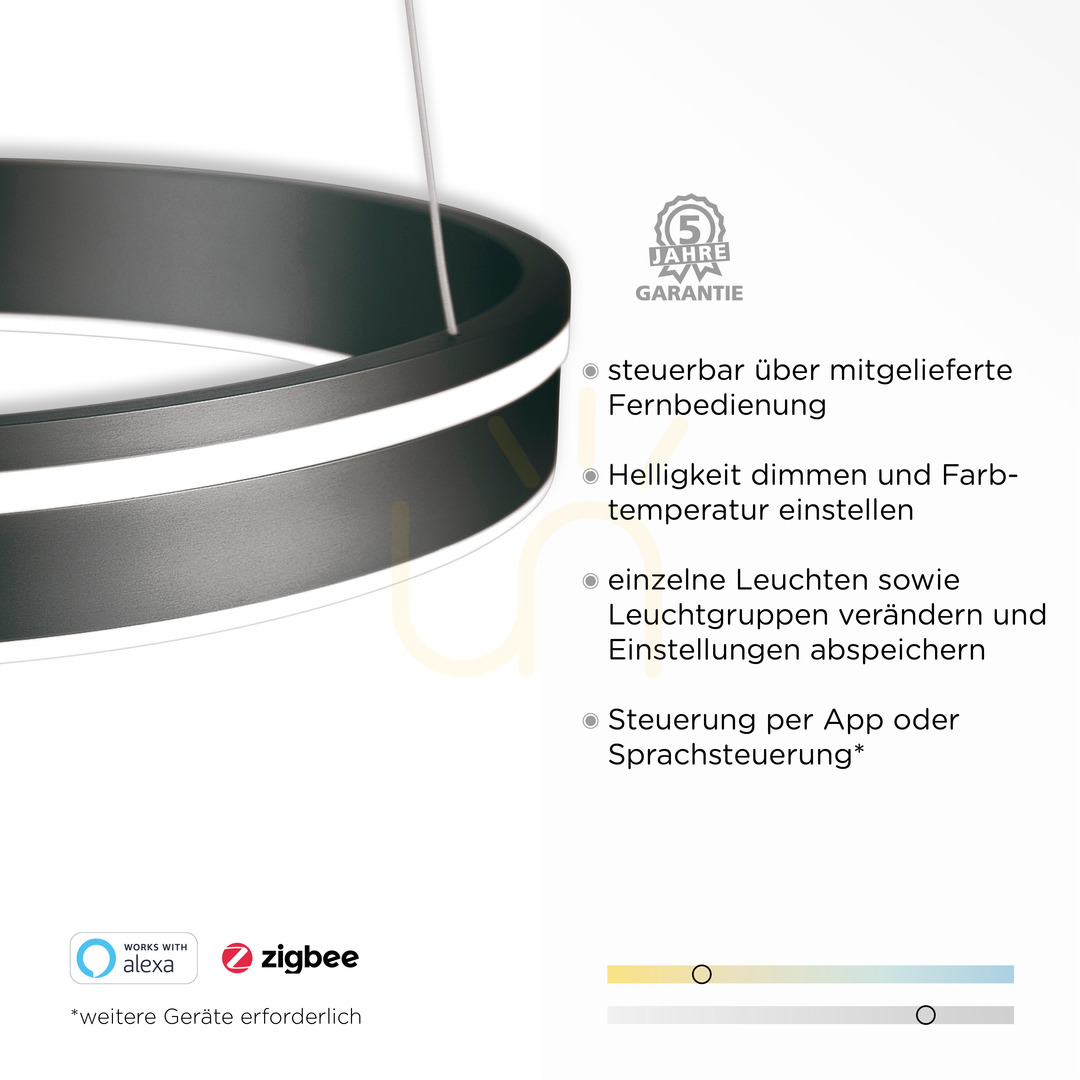 Zobrazit Q-VITO 8412-13 Anthracite 1xLED závěsné svítidlo Q-VITO 8412-13 Anthracite 1xLED závěsné svítidlo