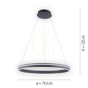 Q-VITO 8412-13 Anthracite 1xLED závěsné svítidlo 7 Q-VITO 8412-13 Anthracite 1xLED závěsné svítidlo small 7