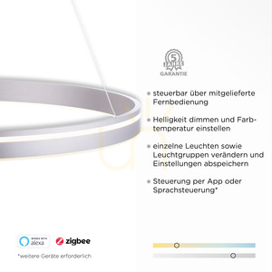 Závěsné svítidlo Q-VITO 8412-55 stříbrné 1xLED 3 Závěsné svítidlo Q-VITO 8412-55 stříbrné 1xLED small 3