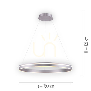 Závěsné svítidlo Q-VITO 8412-55 stříbrné 1xLED 7 Závěsné svítidlo Q-VITO 8412-55 stříbrné 1xLED small 7