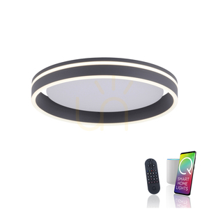 Plafond Q-VITO 8414-13 Anthracite 1xLED small 1