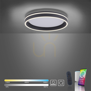 Plafond Q-VITO 8414-13 Anthracite 1xLED small 10