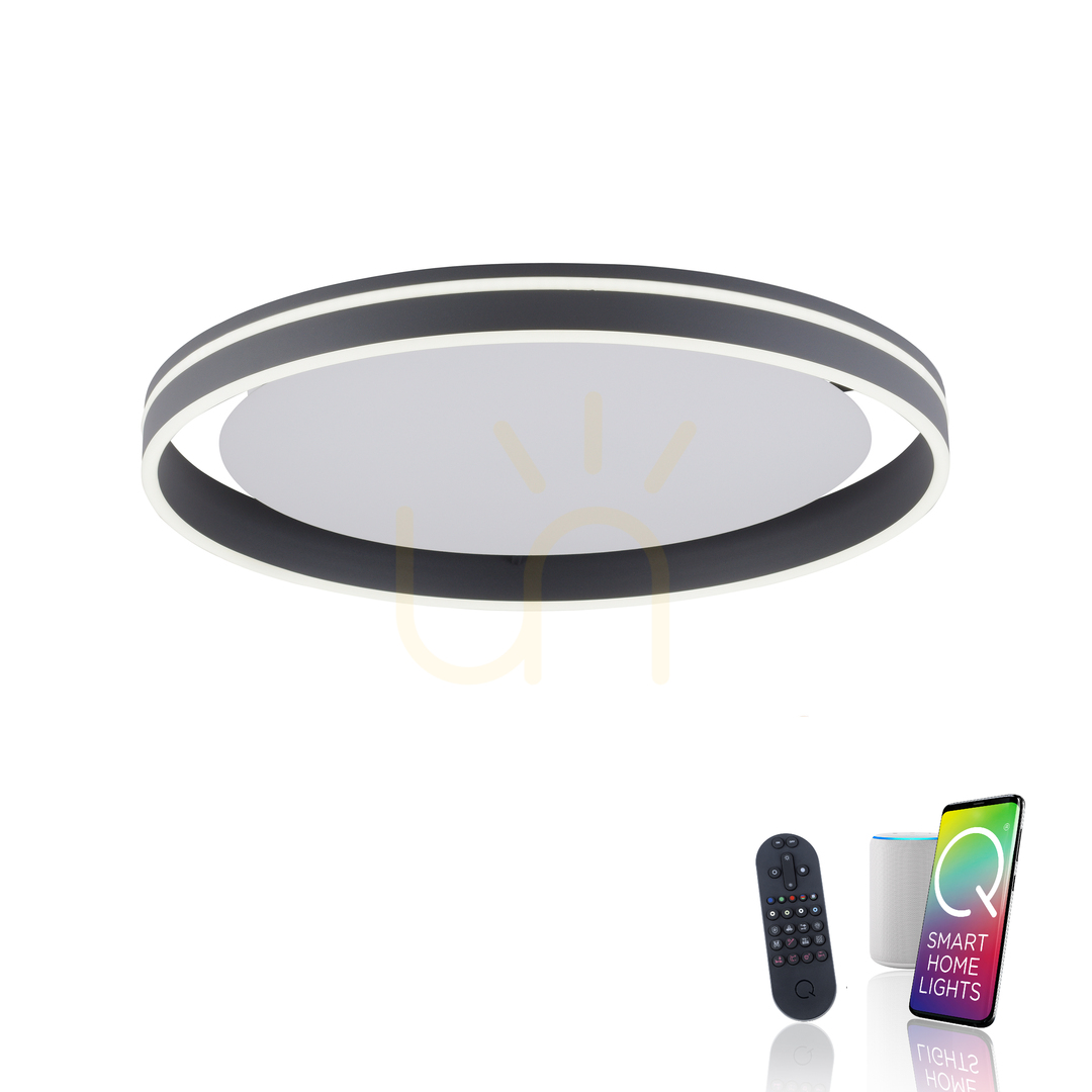 Pohled Plafond Q-VITO 8416-13 Anthracite 1xLED Plafond Q-VITO 8416-13 Anthracite 1xLED
