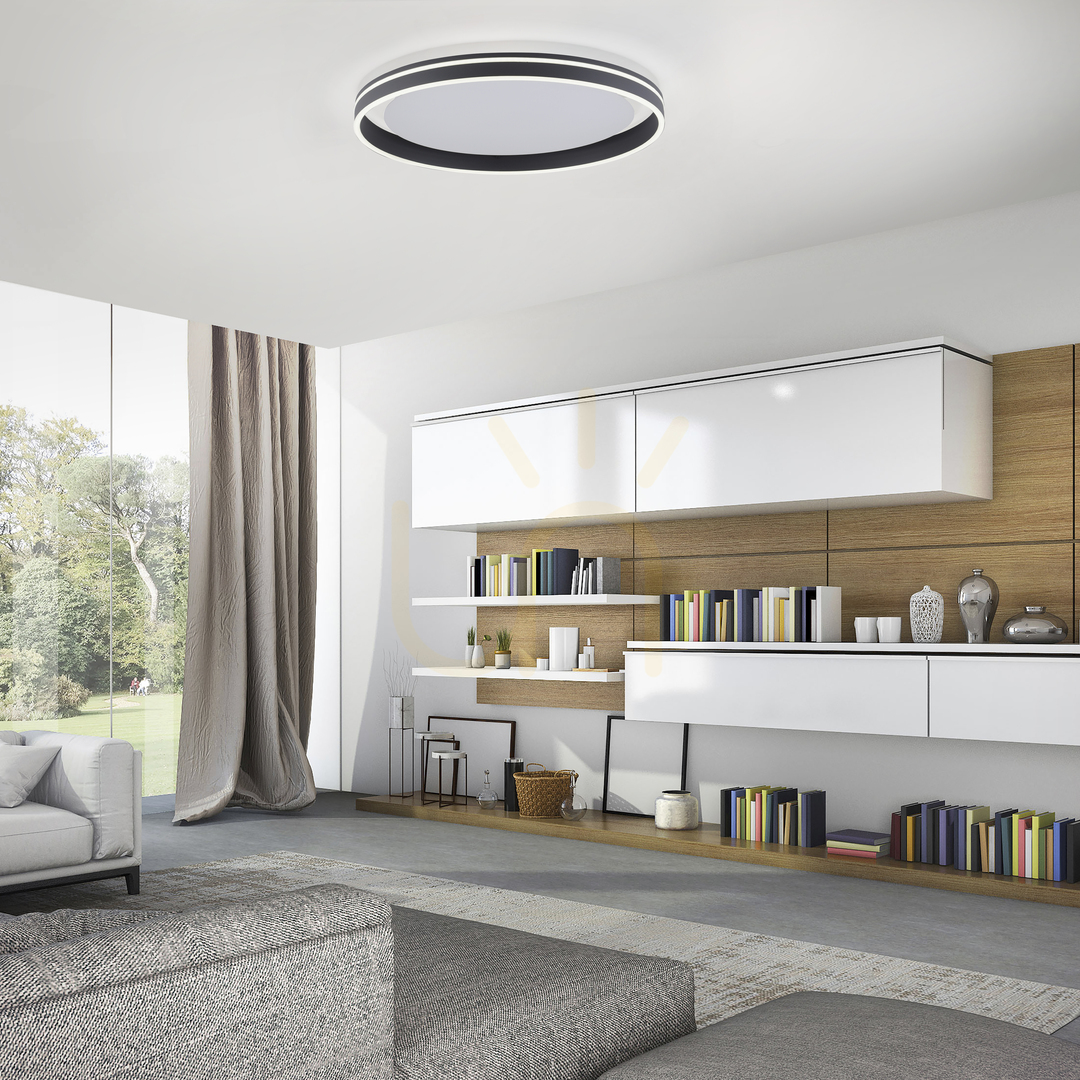 Náhled Plafond Q-VITO 8416-13 Anthracite 1xLED Plafond Q-VITO 8416-13 Anthracite 1xLED