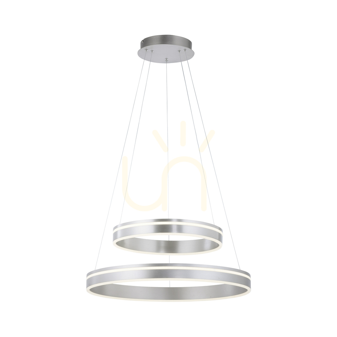 Zobrazit Závěsné svítidlo Q-VITO 8420-55 stříbrné 2xLED Závěsné svítidlo Q-VITO 8420-55 stříbrné 2xLED