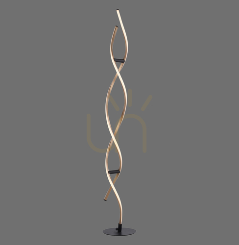 Kontrola Stojací lampa POLINA 9140-18 Gold 1xLED