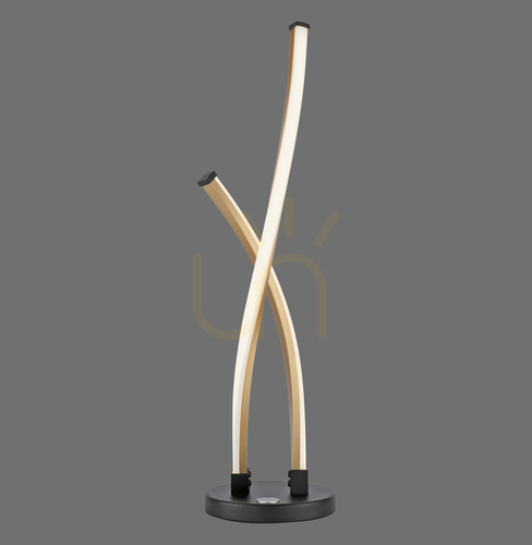 Kontrola Stolní lampa POLINA 9141-18 Gold 1xLED