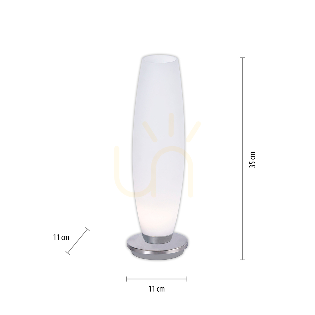 Náhled Stolní lampa TYRA 4027-55 Stříbrná 1xG9 Stolní lampa TYRA 4027-55 Stříbrná 1xG9