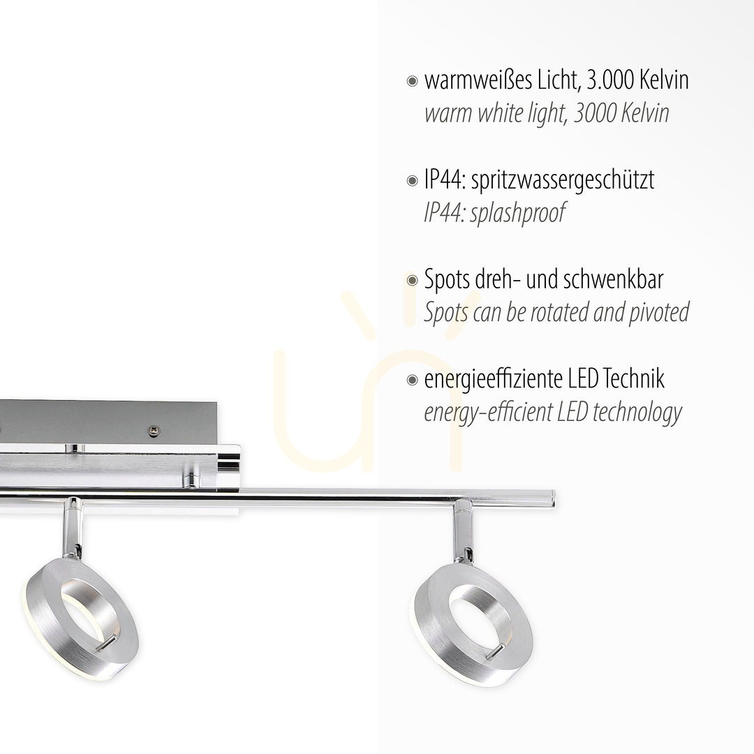 Zobrazit SILEDA plafond 6785-96 Silver 3xLED SILEDA plafond 6785-96 Silver 3xLED