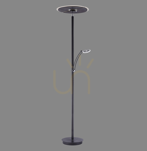 Kontrola ARTUR Stojací lampa 673-13 Antracit 1xLED