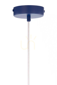 Závěsná lampa Sigma VITRUM námořnická modř E27 26 cm 41595 small 1