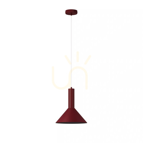 Kontrola Závěsné svítidlo Sigma Vitrum bordó E27 26 cm 41596