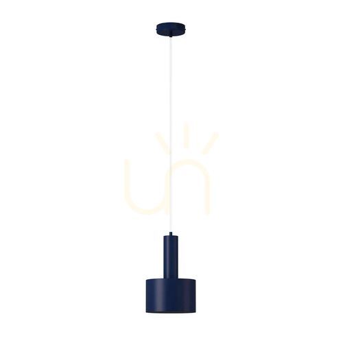 Kontrola Závěsná lampa Sigma Vitrum modrá 17 cm E27 41637