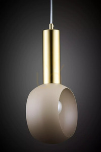 Závěsné svítidlo Sigma VITRUM GOLD béžové/zlaté 41718 small 1