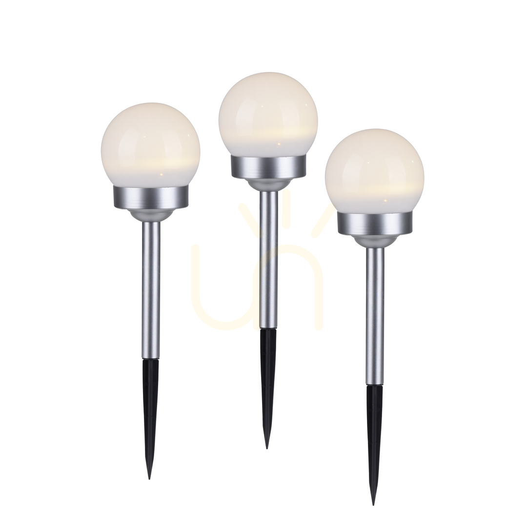 Náhled PILO-SOL Zahradní lampa 19104-16-3 bílá 1xLED. PILO-SOL Zahradní lampa 19104-16-3 bílá 1xLED.