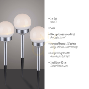 PILO-SOL Zahradní lampa 19104-16-3 bílá 1xLED. 3 PILO-SOL Zahradní lampa 19104-16-3 bílá 1xLED. small 3